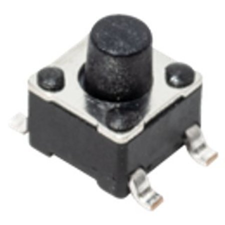C&K COMPONENTS Keypad Switch, 1 Switches, Spst, Momentary-Tactile, 0.05A, 12Vdc, 2.94N, Solder Terminal, Surface PTS647SK50SMTR2LFS
